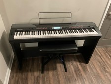 NEW PIANO BUNDLE Keyboard SP4200, stand, pedals, bench, sheet music metronome