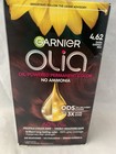 Garnier Olia Vegan Formula Permanent Hair Color Dark Garnet Red # 4.62        S2