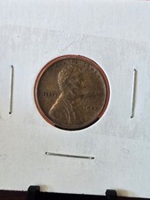 1909 VDB Philadelphia Mint Copper Lincoln Wheat Cent