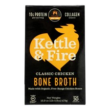 Gluten Free Bone Broth Chicken 16.9 Oz Case Of 6 By Kettle And Fire