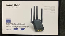 WAVLINK AC1200 Dual Band Wi-fi range extender - Lightly used - No box
