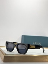 AMIRI VENICE Retro Square Dark Lens Sunglasses 53-21-145