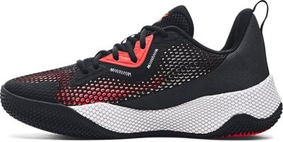 Under Armour Men's UA Curry HOVR Splash 3 Basketball Shoes Black/Jet Gray/Beta - thumbnail 2