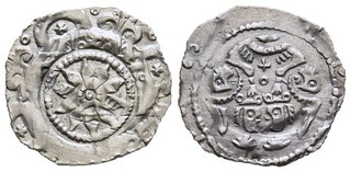 FITZ NÜRNBERG HEINRICH VI INTERREGNUM PFENNIG SILBER MITTELALTER ±QQQ1559