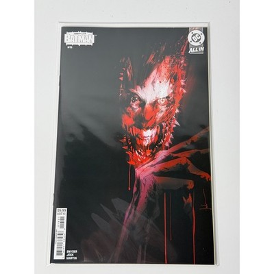 Absolute Batman 1 Jock Joker Variant Cover DC Comics All In Snyder 2024