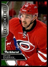 2016-17 Parkhurst Trevor Carrick Rookie Carolina Hurricanes #349