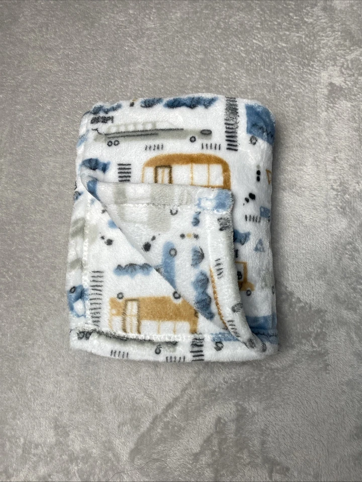 Manta bebé Stars & Dreamers coches automóviles vehículos transporte pitido Lovey Foto 2 de 4