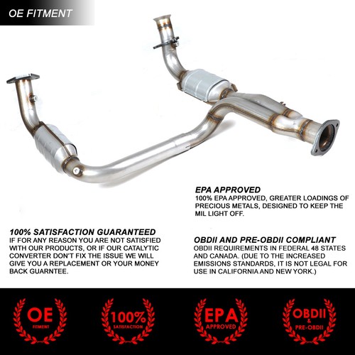 Catalytic Converter Exhaust for Silverado Sierra 1500 2500 Tahoe Yukon ...