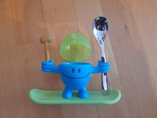 WMF McEgg Eierbecher mit Löffel, lustiger Eierbecher