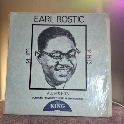 Earl Bostic   14 Hits   1956 King Records   503   Vinyl Record LP