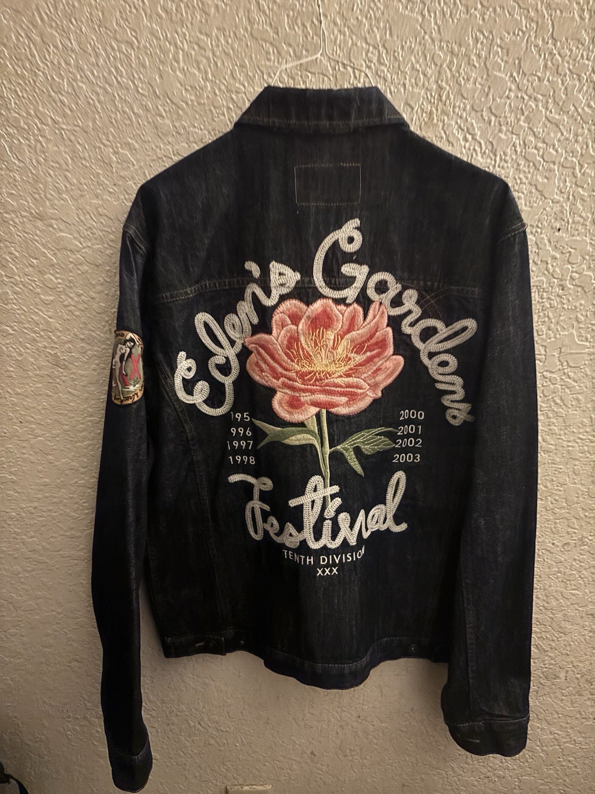 extremely Rare 10 Deep Eden Denim Jacket Medium supreme vlone ftp fuct