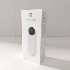 Google Nest GA01318-GB Wireless Video Battery Powered Doorbell - White