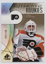 2024 Upper Deck SP Game Used Authentic Rookies Gold /149 Ivan Fedotov #217 1t8r