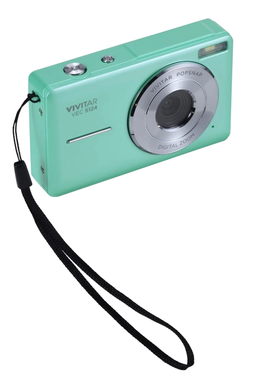vivitar popsnap digital camera 1080hd 44mp 16x zoom green new