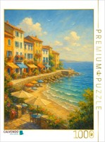 Calvendo Puzzle Summer At The Steps | 1000 Pieces, Finished Size 25.2 × 18.9 In