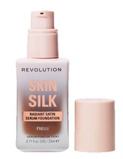 Makeup Revolution Skin Silk Serum Foundation F16 .77oz New Sealed