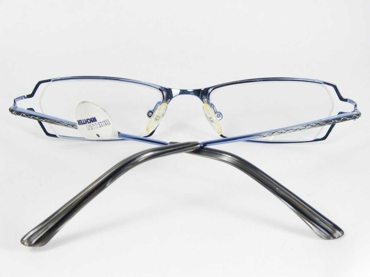 VON BOGEN VB-416 Col. D SILVER /MATT BLACK EYEGLASSES vonBogen 47 