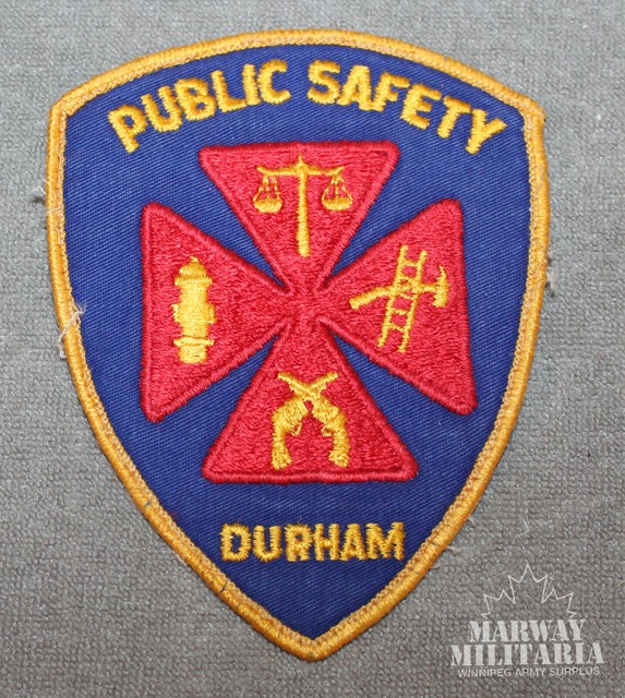 Early PUBLIC SAFETY DURHAM North Carolina Patch (21006) eBay