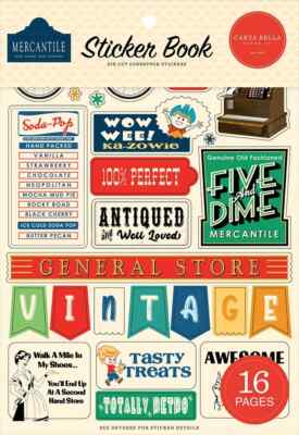 Carta Bella Mercantile sticker book