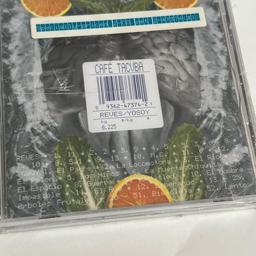 New Café Tacuba Revés/Yo Soy (CD, 1999, 2 Discs) RARE Promo Cafetacvba Sealed - Bild 4 von 4
