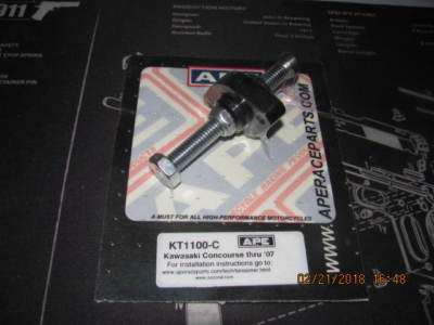 KT1100-C  1986-2006 Kawasaki GTR1000 Concours APE Manual Cam Chain Tensioner