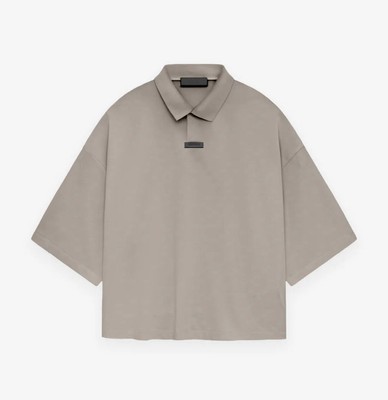 Fear of God Essentials Women s Pique Cropped Polo Neu XS