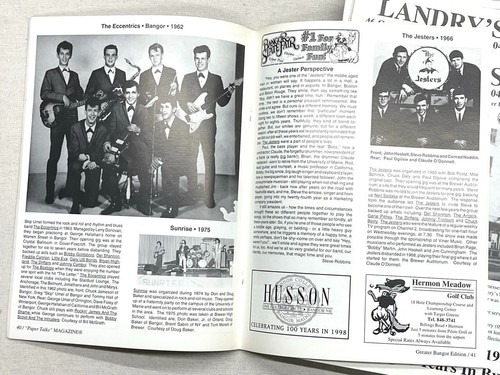 Lot of 14 Paper Talks Magazines Greater Bangor Editions 1985–2000 Maine History - Picture 15 of 23