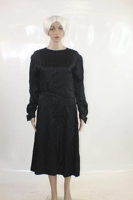 Biedermeier Kleid, Original, um 1900, schwarz - Bild 1 von 1