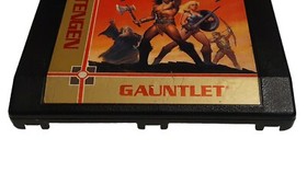 Gauntlet NES Tengen Cartridge and Manual In Clear Case  (1985)