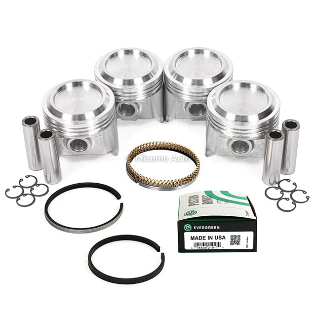 Pistones con anillos para camioneta Toyota Celica 4Runner 81-84 2,4 L 22R 22RE Foto 2 de 4