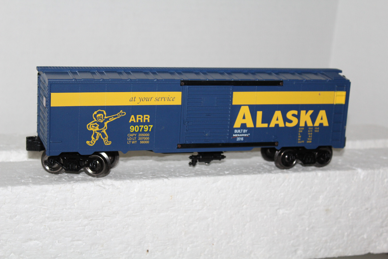 Menards O GAUGE ALASKA BOXCAR eBay