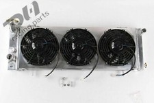 3row Full Aluminum Radiator Shroud Fan For 1991-2001 Jeep Cherokee Xjcomanche