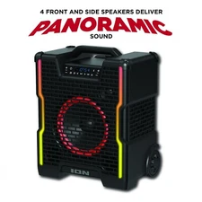 ION Audio Block Rocker Icon Bluetooth Speaker (120Watt)