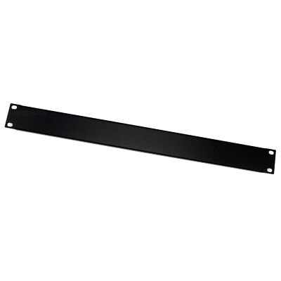 Adam Hall 87221 STL 1U Rackblende 19 Zoll Rack Blende 1HE Stahl 19 Blende 1 HE