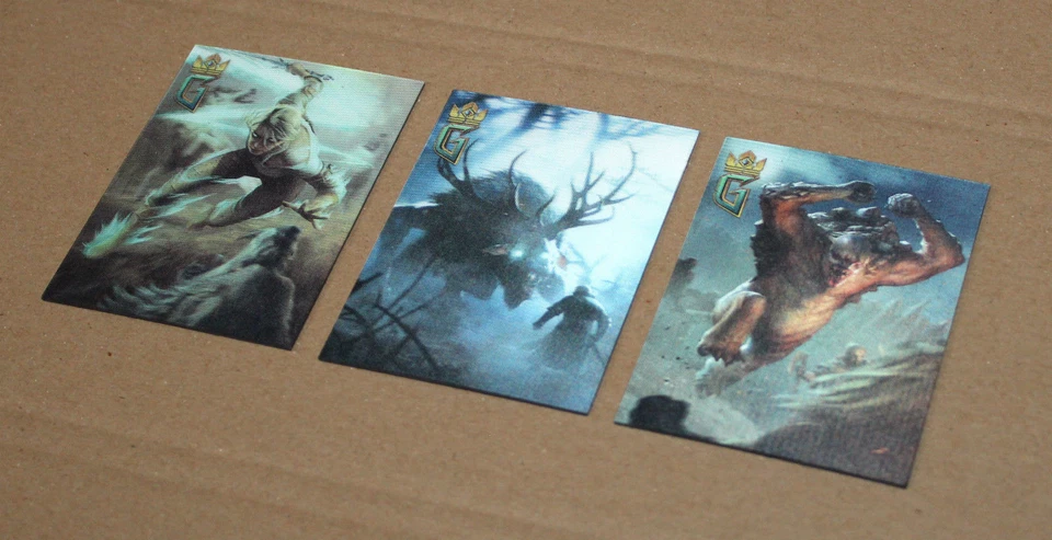 Gwent The Witcher 3 Deck Cards Game Collectible 3D Magnet Cards Gamescom 2016 - Bild 4 von 4
