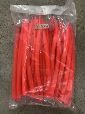 12/0 PINK Surge Tube Lot 8   (1lb Bulk Pack) Trolling Lure HOT COLOR  Approx 36p