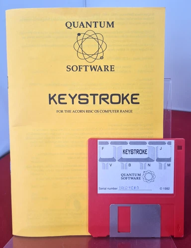 Frappe Logiciel Disque & Guide pour Acorn Risc OS Quantum Software 1992