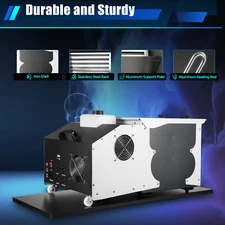 3000W Low Lying Smoke Fog Machine DMX DJ Stage Fogger  Effect+ Remote