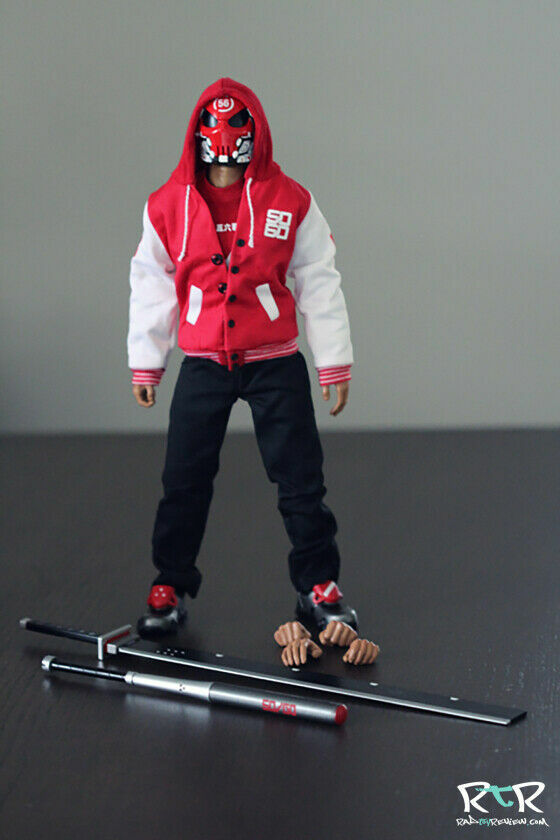 New Glitch Bonehead Test Subject 56 And Black Death 2Pack 1/6