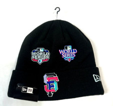 San Francisco Giants MLB NE  Cooperstown Polar Lights  Cuffed Knit  Hat~ Black