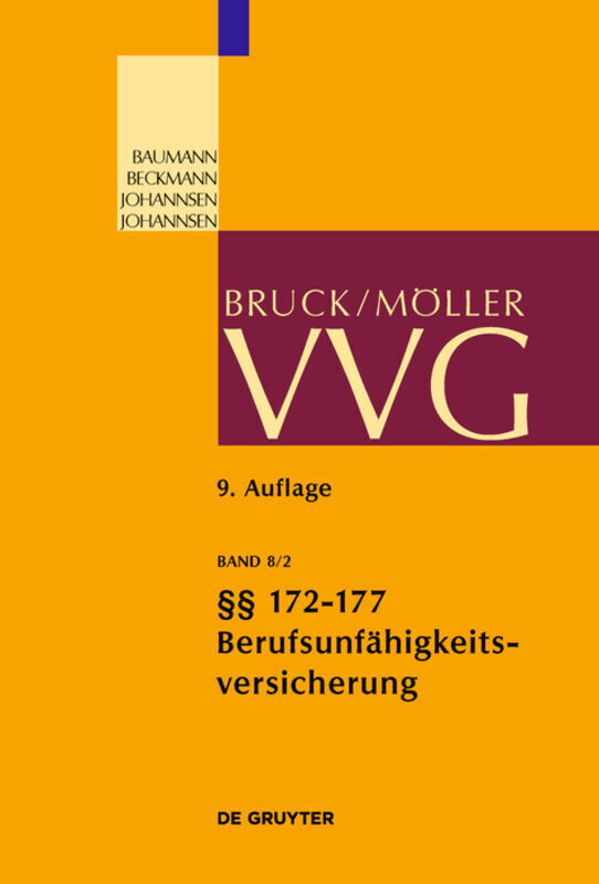 Thumbnail - Vvg / Berufsunfähigkeitsversicherung §§ 172-177 | Frank Baumann |