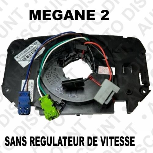Contacteur tournant airbag du comodo Renault MEGANE 2 sans régulateur de vitesse - Photo 1/6