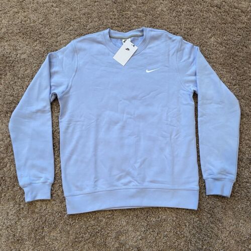Nike Sportswear Baby Blue Crewneck Sweatshirt 637902-548 Men's Size M-2XL NWT - Picture 1 of 12