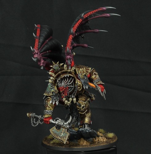 A closer look at Angron who was commission painted for me