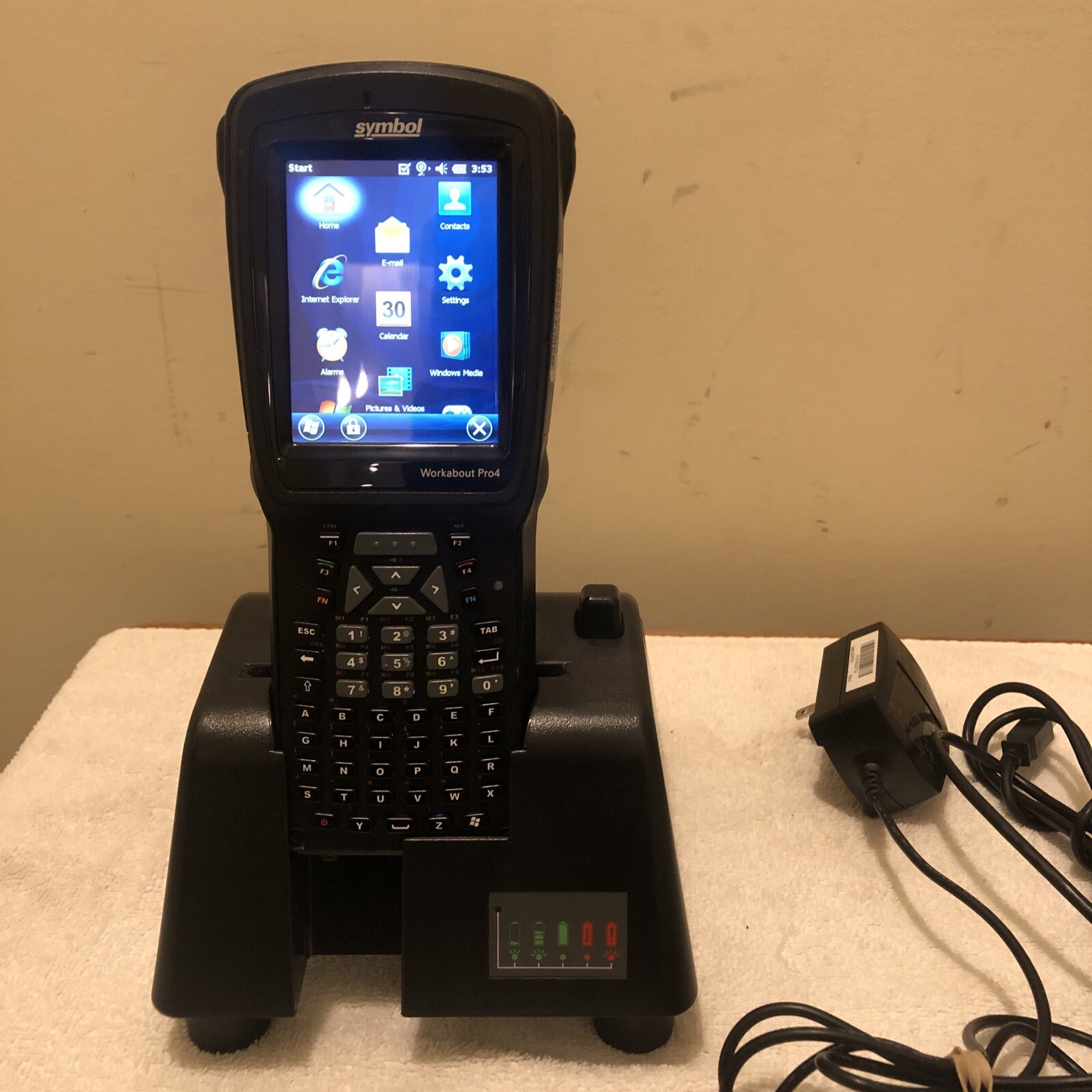 *symbol* 7528X Wireless Barcode Scanner Motorola Workabout Pro 4 for ...