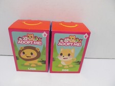 McDonald's 2023 3 LION and 6 DOG Adopt Me Uplift Games Toy Figurines