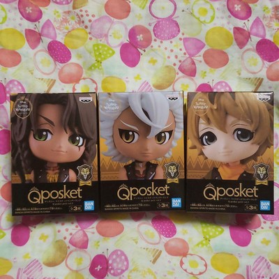 Disney Twisted Wonderland Q Posket Petit Vol 3 Action Figure 3 Set Banpresto Ebay