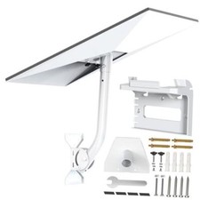 Starlink Gen 3 Mount, Adjustable Metal Pole Bracket and 2 in 1 Router White
