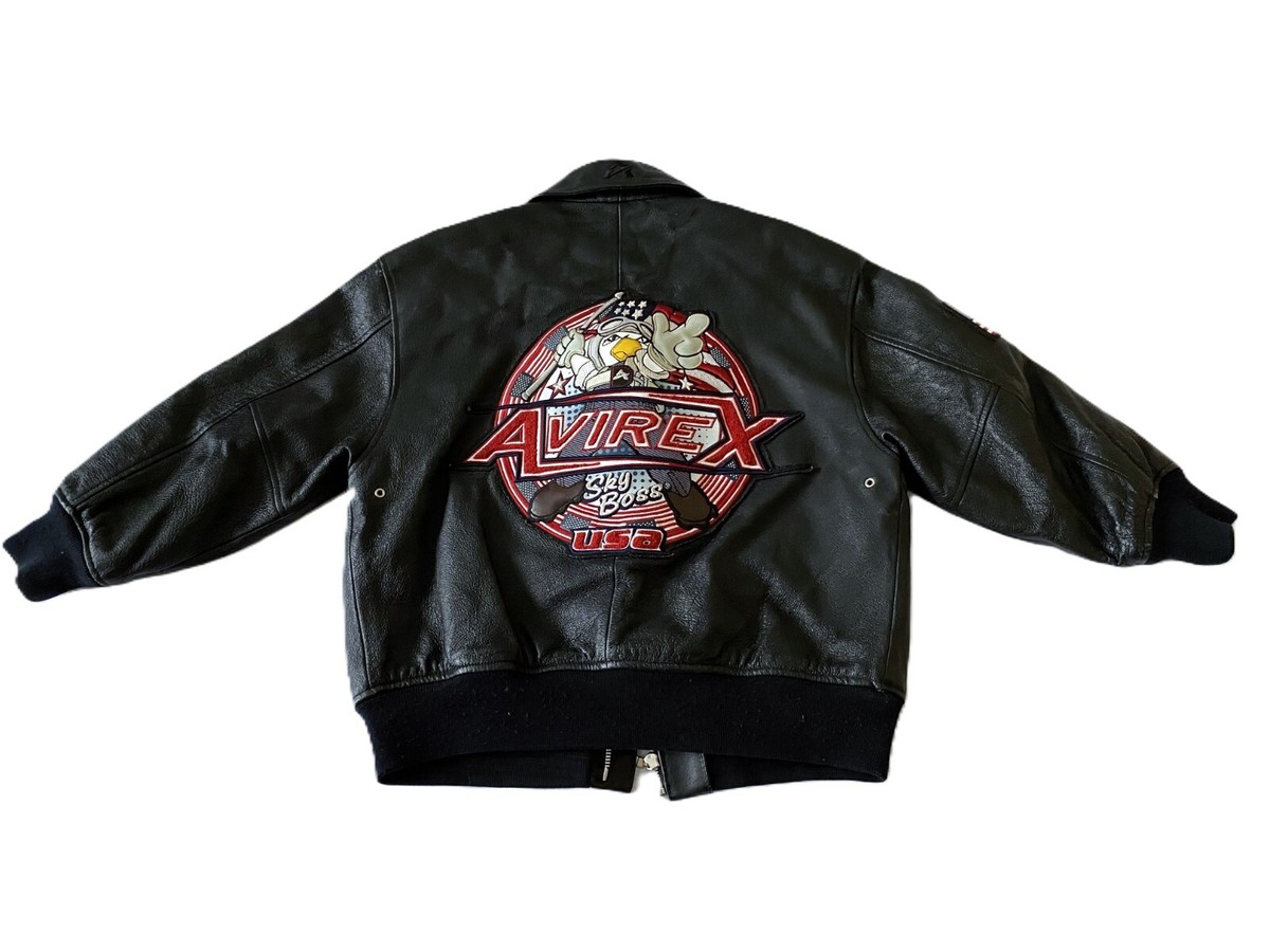 AVIREX★M-65JK AVIREX☆M-65JK AVIREX Men's Legend Wide-Stripe Bomber Jacket