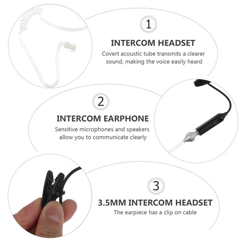 Mikrofon -Kopfhöreradapter Baby 3,5-mm-Kopfhörer Mit Kabel Kabel-Headset - Zdjęcie 2 z 12